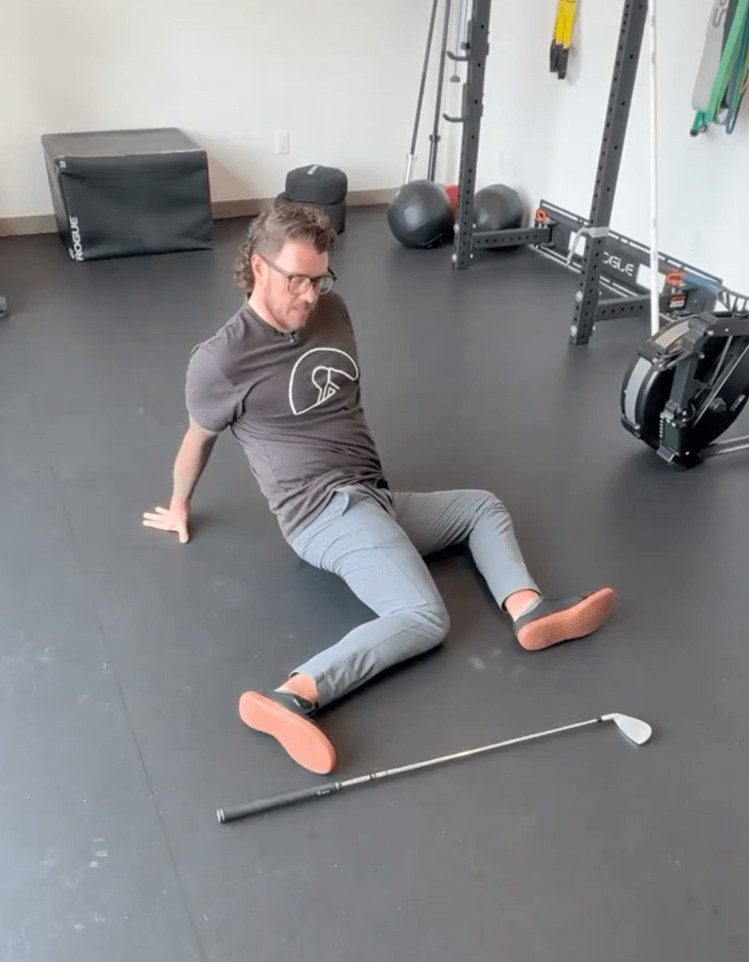 PhysioFIT Physical Therapist 90/90 Stretch